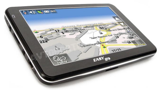 GPS навигатор EasyGo 540B DVR