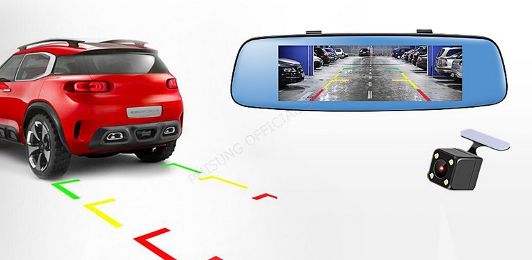 Зеркало видеорегистратор Phisung C06