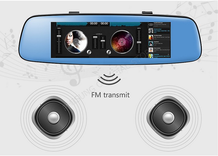 Зеркало видеорегистратор Phisung C06